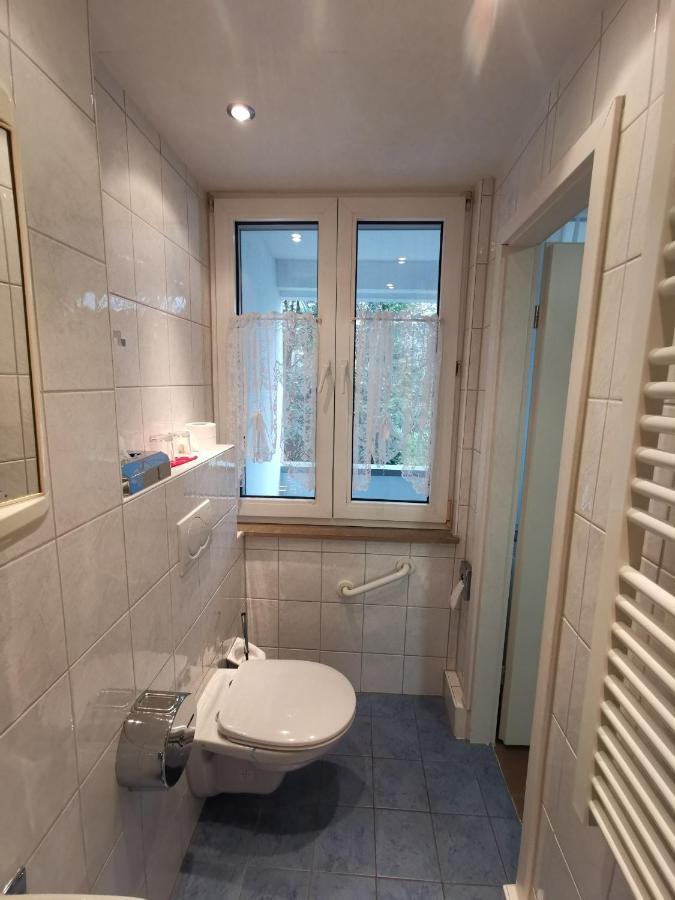 Hotel Pension Wiesenau Salzhausen エクステリア 写真